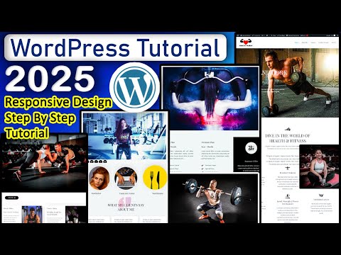 How to Create a Complete WordPress Website - 2025 | Fitness Gym Website with Astra Theme & Elementor — video lesson thumbnail
