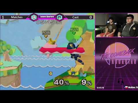 The Comeback 29 Arcadian - Matches vs Cast - Losers Quarters