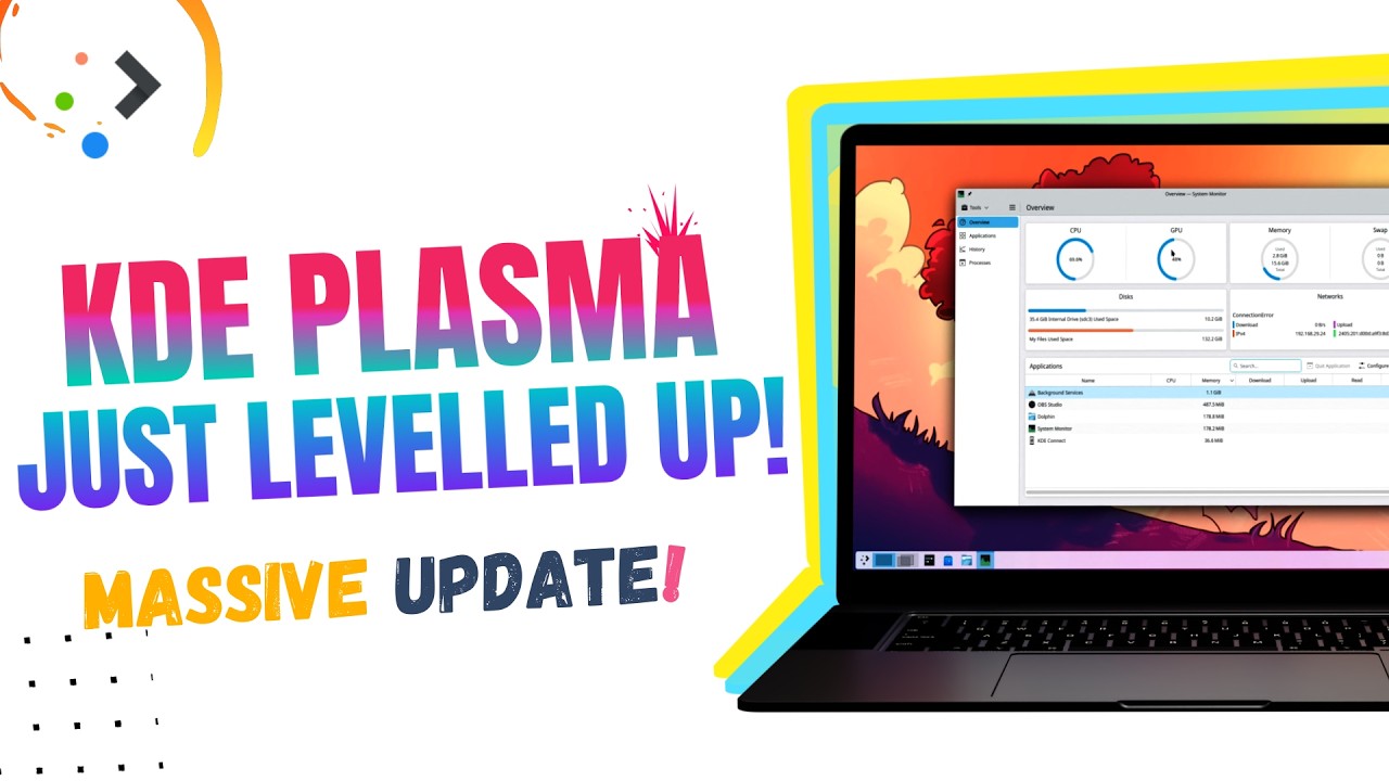 KDE Plasma 6.4 RELEASED! Session Restore, Advanced Tiling, Drag-Fix—MONSTER UPDATE! (For 2025)