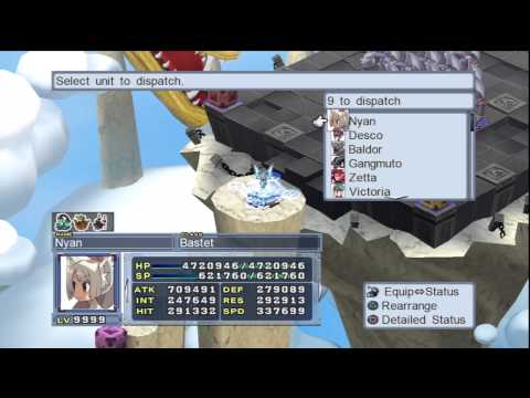 Disgaea 4 level 1 to level 9999 in 2 minutes. [HD]