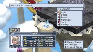 Disgaea 4 level 1 to level 9999 in 2 minutes. [HD]