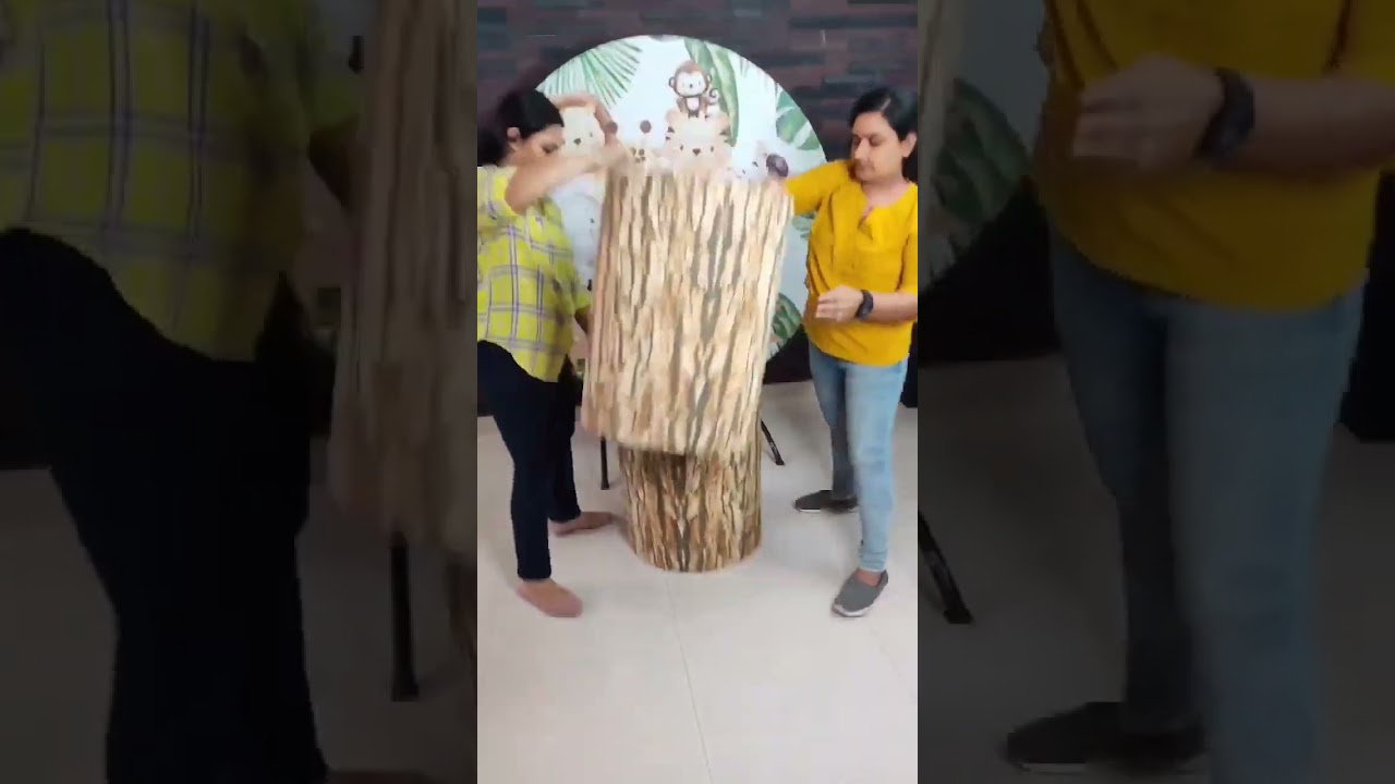 Jungle Theme Decorations #jungletheme #jungle #birthdaycelebration #animaltheme #forest #Aesthete