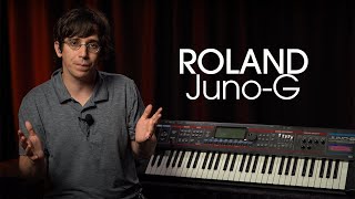 Video thumbnail for Roland Juno-G | The First All Digital Juno by Alamo Music Sound Lab