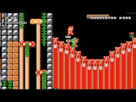 Bowser's of mechanism castle! by ķψ かいぱるδωδ - SUPER MARIO MAKER - No Commentary 1AI