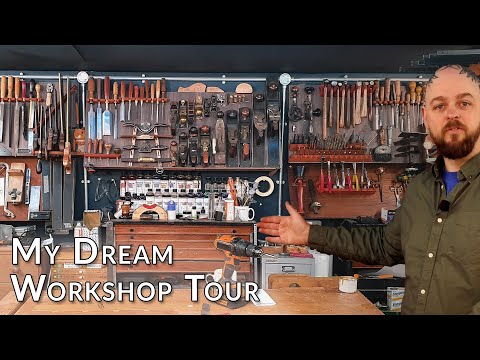 2021 - My Dream Guitar Building Home Workshop Tour