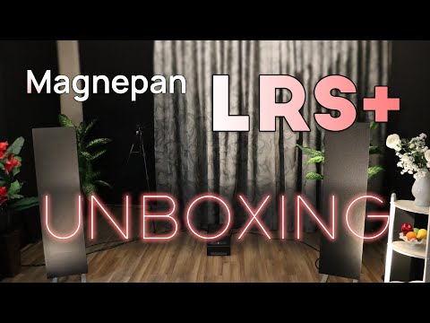 The FIRST unboxing of the new Magnepan LRS+!
