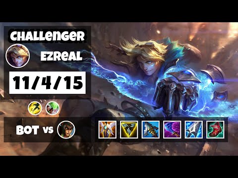 Ezreal Bot Lane 11.11 Challenger Gameplay Replay S11 (11/4/15) - EU