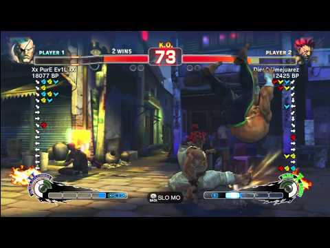 SSF4 [AK] Dieg0 Umejuarez vs Xx PurE Ev1L xX [SA] 2
