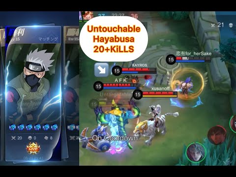 HAYABUSA SOLO GAMEPLAY #tiktokhayabusa #hayabusafullgameplay #mlbb