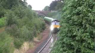 preview picture of video '66850 On The Linkswood Tanks Passing Alloa West On 29/8/12'