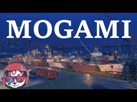 Viel Stahl im Ozean. Schwerer Kreuzer Mogami. Erste Runde mit allen Schrecken. World of Warships