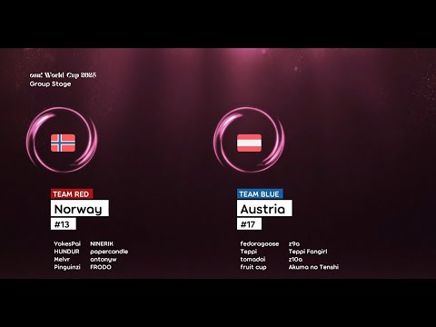 osu! World Cup 2025 Norway vs Austria (Group Stage)