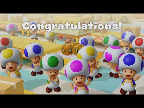(ALL LEVELS) Toad's Item Factory!! Super Mario Party Jamboree FULL PLAYTHROUGH (2 Players)