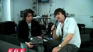 Video thumbnail for Frankfurt Musikmesse 2008: Roland Mobile Cube by Sound On Sound magazine