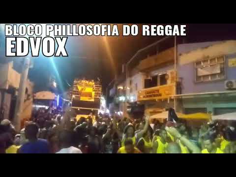 Banda celebration e Edy Vox bloco Phillosofia do Reggae