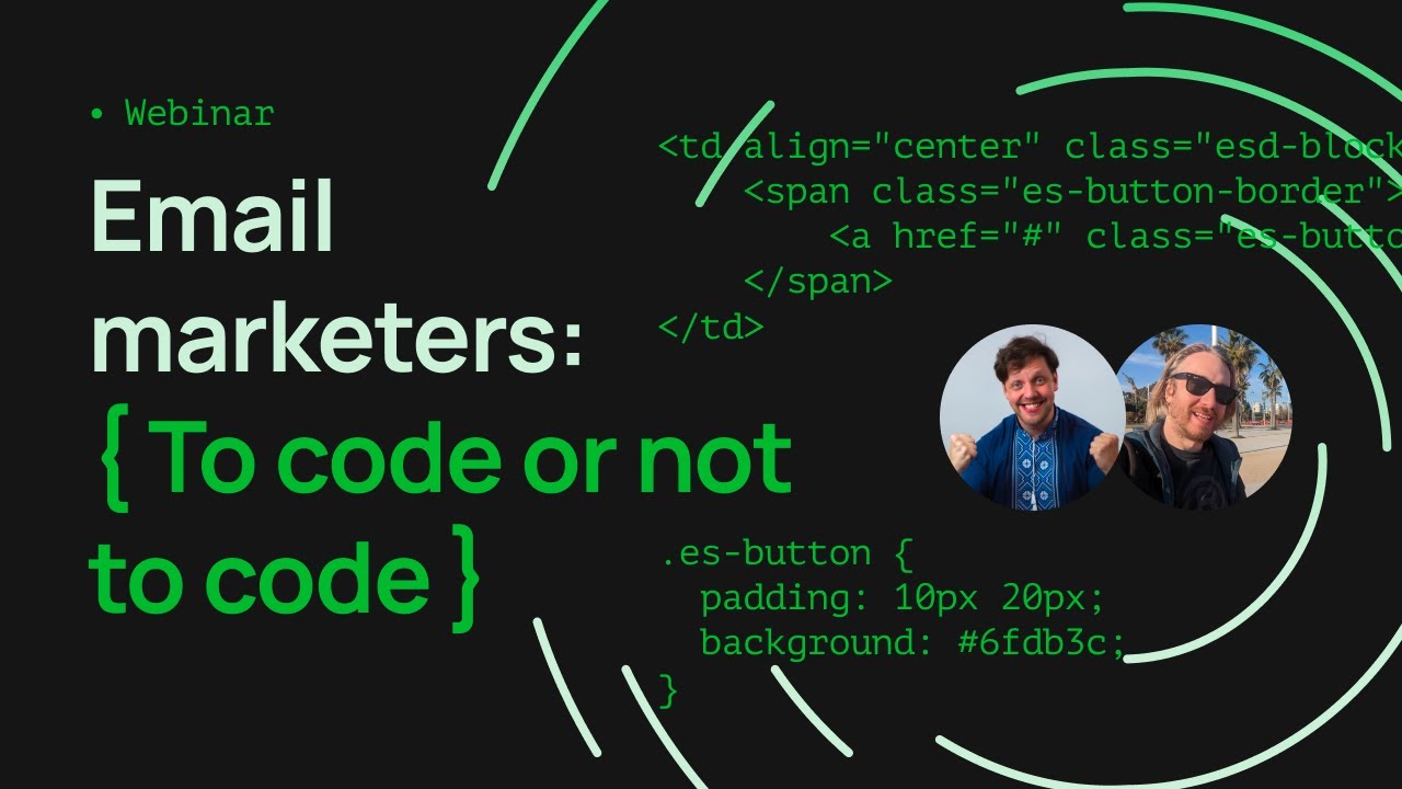 Email marketers: To code or not to code