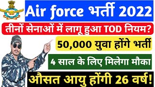 Join Indian Air Force | Air Force Rally Recruitment 2022 Notification | 10th,12th Pass | Full Detail