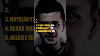 Allame'nin en çok dinlenen 5 şarkısı!