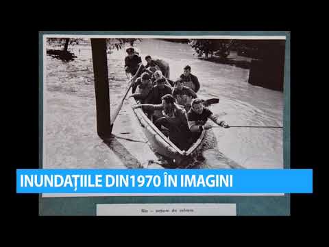 EXPONATUL LUNII MAI 2020: album de fotografii „Exodul apelor. Județul Hunedoara. Mai 1970”