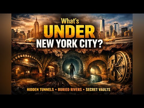 What’s Under New York City? Hidden Tunnels, Buried Rivers & Secret Spaces