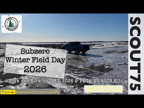 Subzero Winter Field Day 2026 and a POTA Kilo