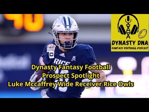 Dynasty Fantasy Football Prospect Spotlight Luke Mccaffrey Post Film Evaluation thumbnail