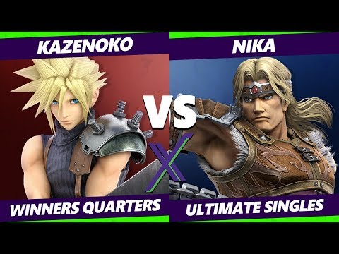 Smash Ultimate Tournament - Kazenoko (Cloud)  Vs. Nika (Simon) - S@X 286 SSBU Winners Quarters