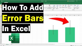 How To Add Error Bars In Excel (Custom Error Bars)