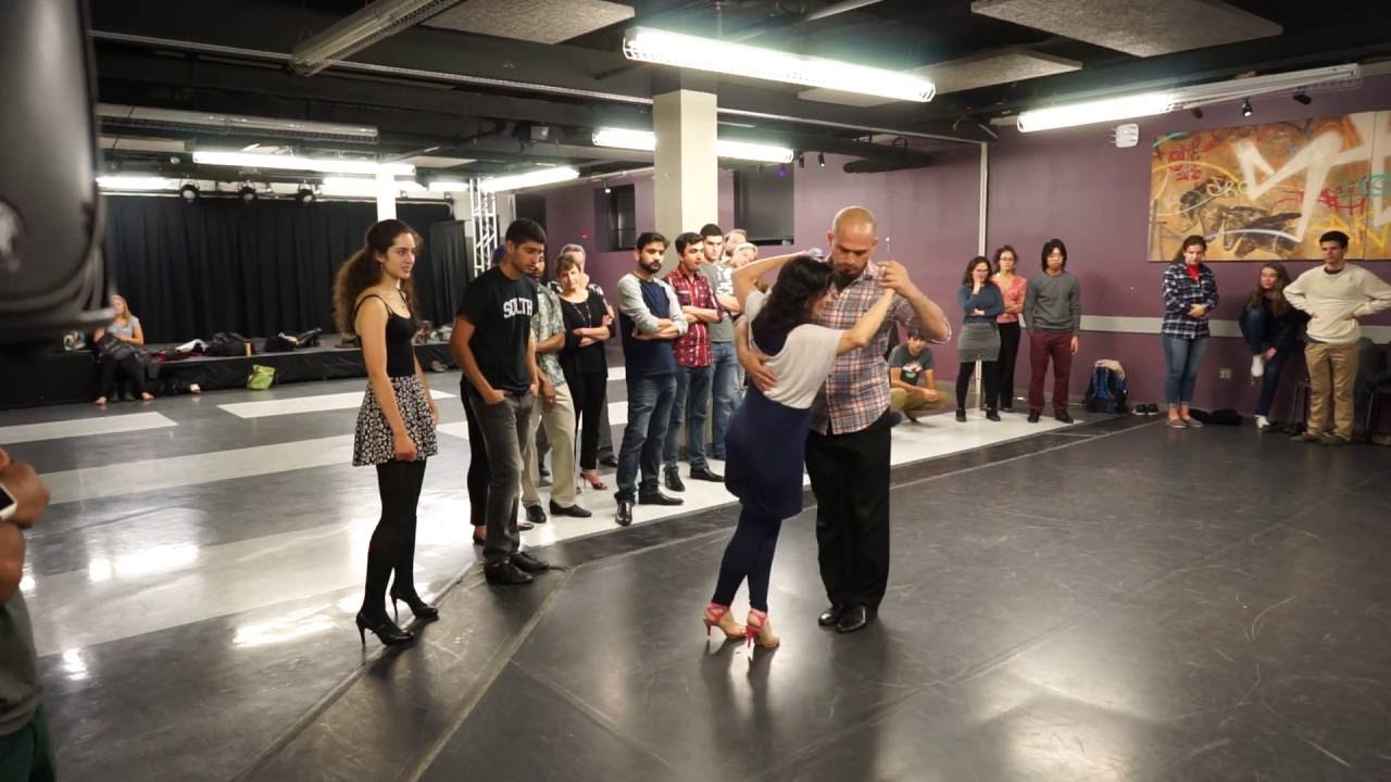 Dartmouth Tango Workshop with Guillermina Quiroga & Mariano Logiudice: Walk, cross, cadencia