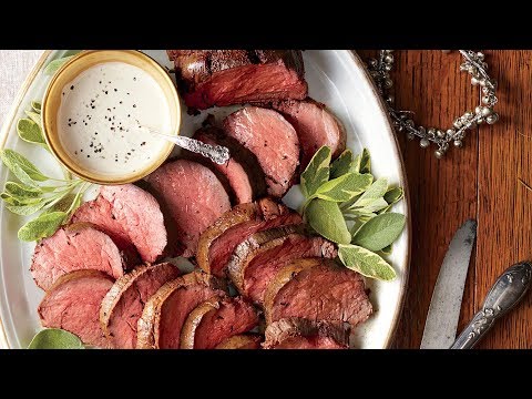 Spice-Rubbed Tenderloin with Mustard-Cream Sauce |...