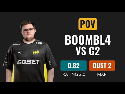 [POV] Na'Vi Boombl4 VS G2 [Dust 2] | CS GO DEMO