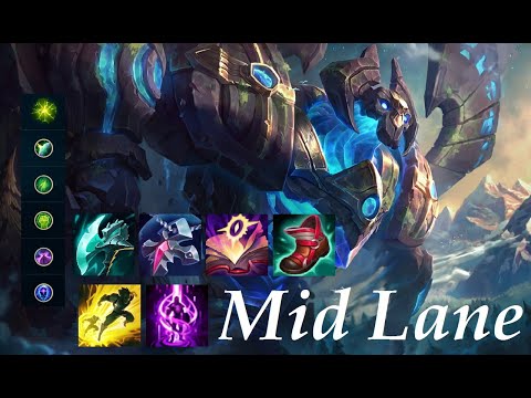Galio Mid vs Irelia 2021 | Challenger Replays Patch 11.5