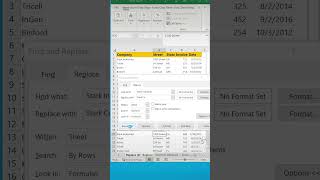 Find and replace. Replace something like a company name inside of various cells with this quick trick. It works on one tab or on multiple at once. - Excel Xpert tutorial video