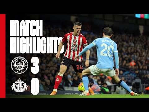 Defeat At The Etihad  | Man City 3 - 0 Sunderland AFC | Premier League Highlights