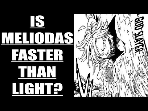 Is Meliodas Faster Than Light?