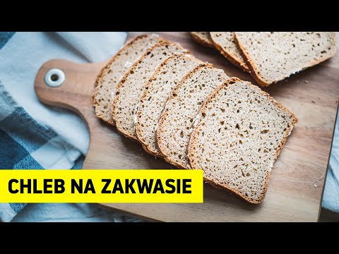 Chleb pszenno-żytni na zakwasie - Najprostszy Przepis