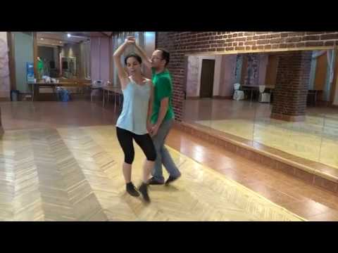 Salsa casino (cuban salsa) intermediate combination (with counting)