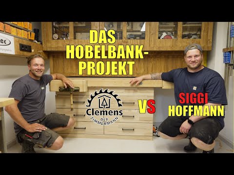 Ich restauriere meine alte Hobelbank mit tatkräftiger Unterstützung von @SiggiHoffmann .