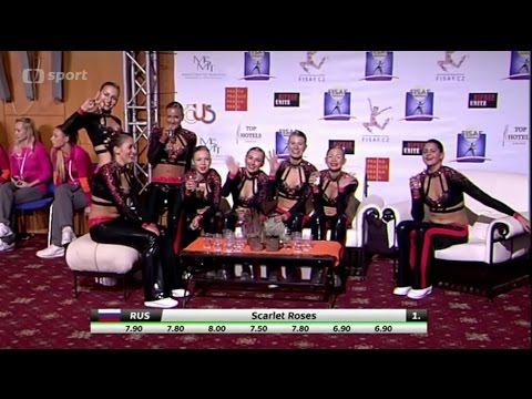 FISAF Fitness & SA World Championships 2014. FIN 17- Grande Aerobic: Scarlet Roses (RUS)