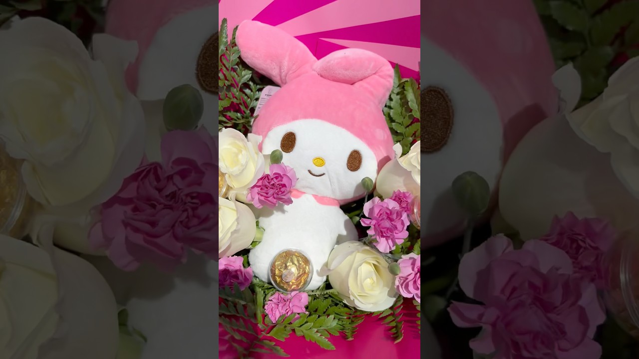 Lovely Flowers in a #bouquet #Ramo #teamo #sanrio #graduationflowers