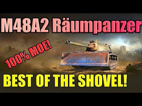 M48 RPz: Best Games on the Way to 100% MOE in World of Tanks!