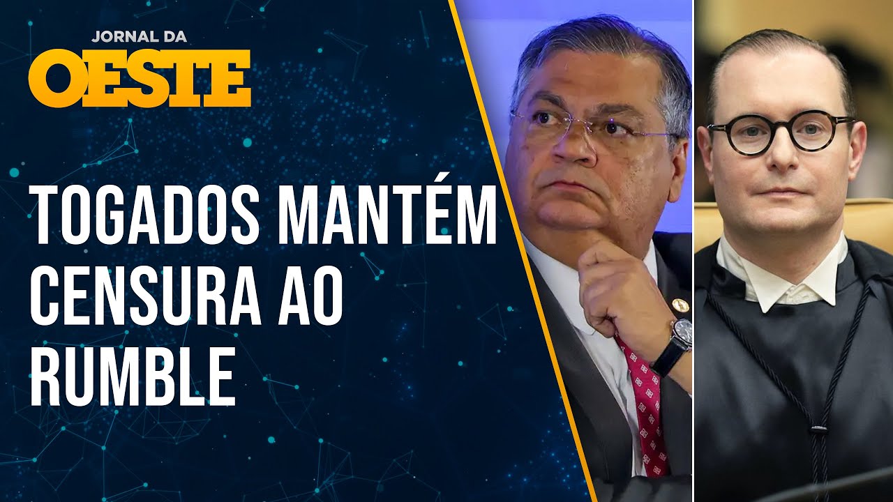 Primeira Turma do STF forma maioria para manter censura ao Rumble