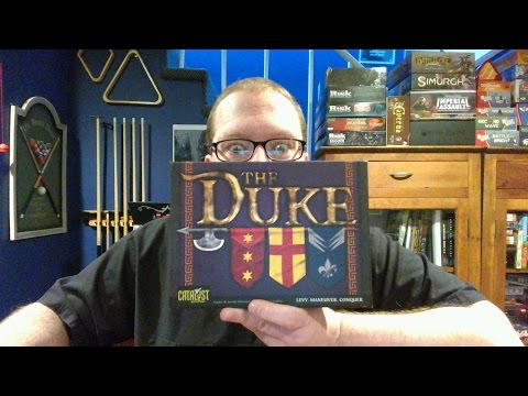 The Board Game Kaptain's review and tutorial for The Duke