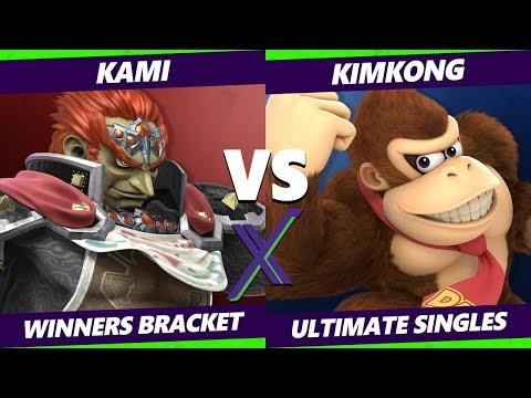 Smash Ultimate Tournament - Kami (Roy, Ganondorf)  Vs. KimKong (DK) - S@X 301 SSBU Winners Round 1