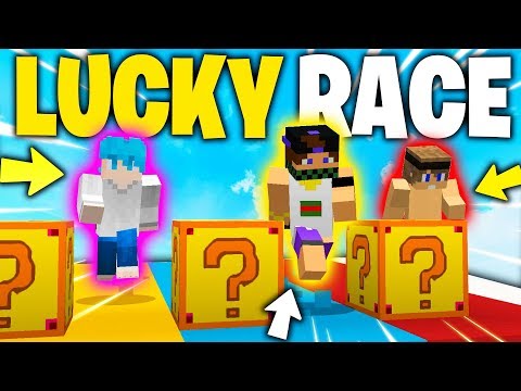 Minecraft ITA | CORSA CON I LUCKYBLOCK "ESPLOSIVI" Con Lokk1 Mark [VIDEO ASSURDO]
