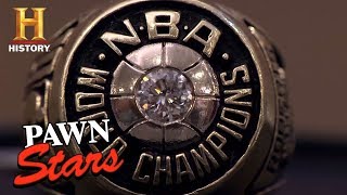 Pawn Stars: 1975 Golden State Warriors Ring (Season 8) | History