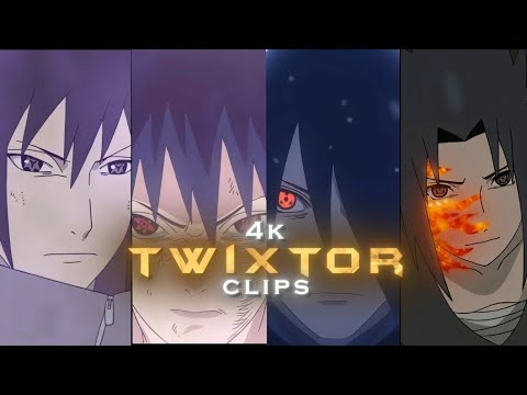Sasuke Uchiha Twixtor Clips (4K + No CC)