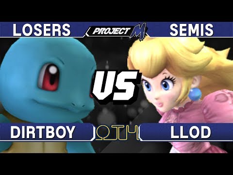 Project M - Dirtboy (Squirtle) vs Llod (Peach) - OTH Losers Semis