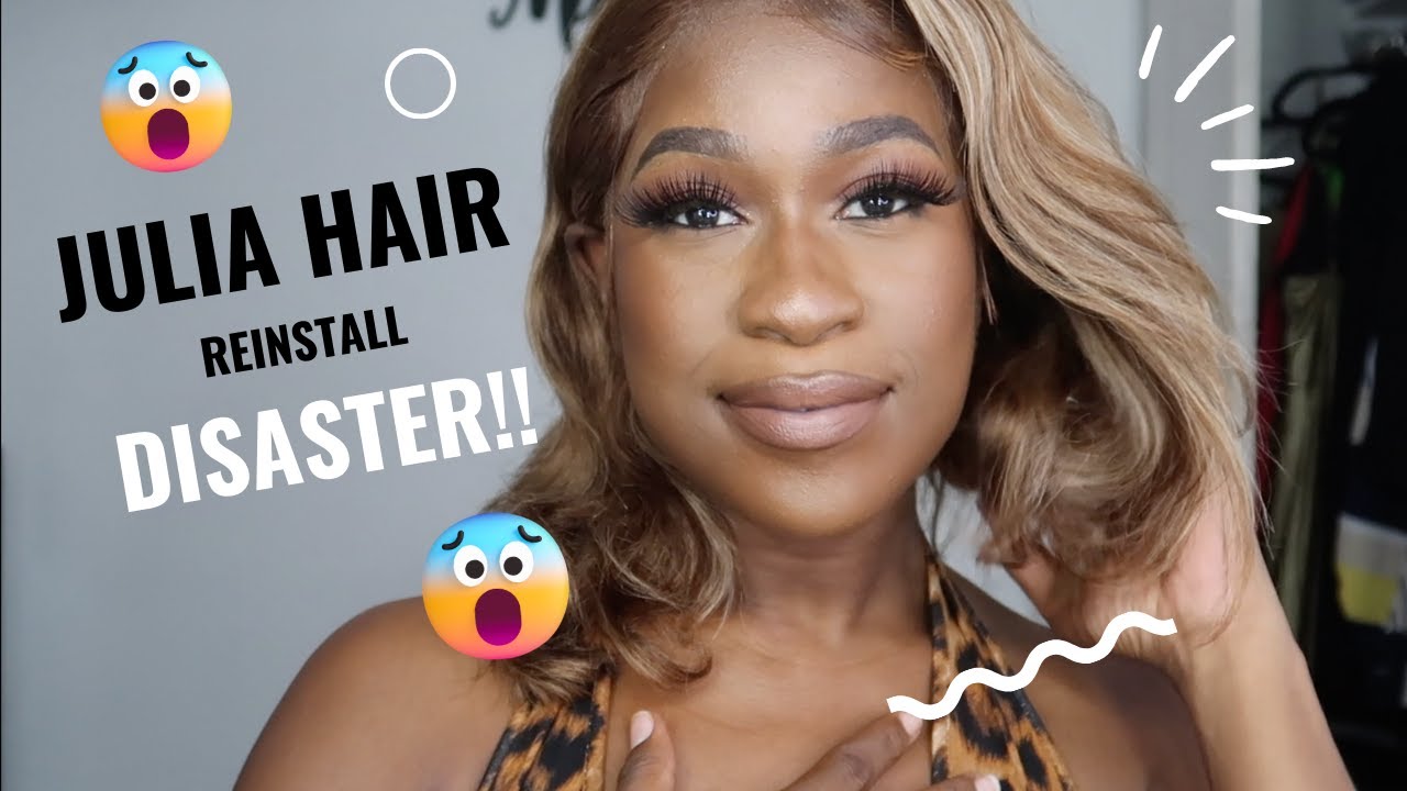 AFFORDABLE Honey Ombre Color Highlight Bob Wig Install | Julia Hair| MADD OVER MADDIE