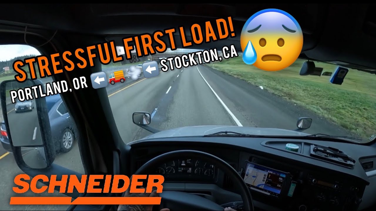 Delivering My 1st Load | Vlog | Rookie Trucker | OTR